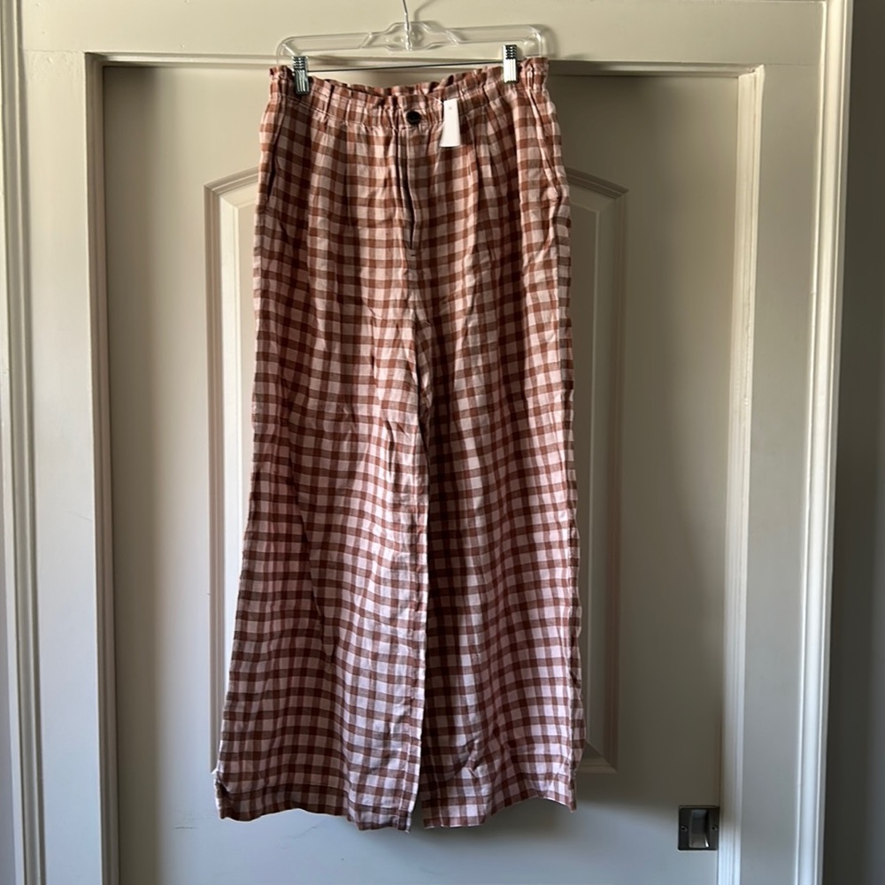 Lou & Grey linen wide-leg pants